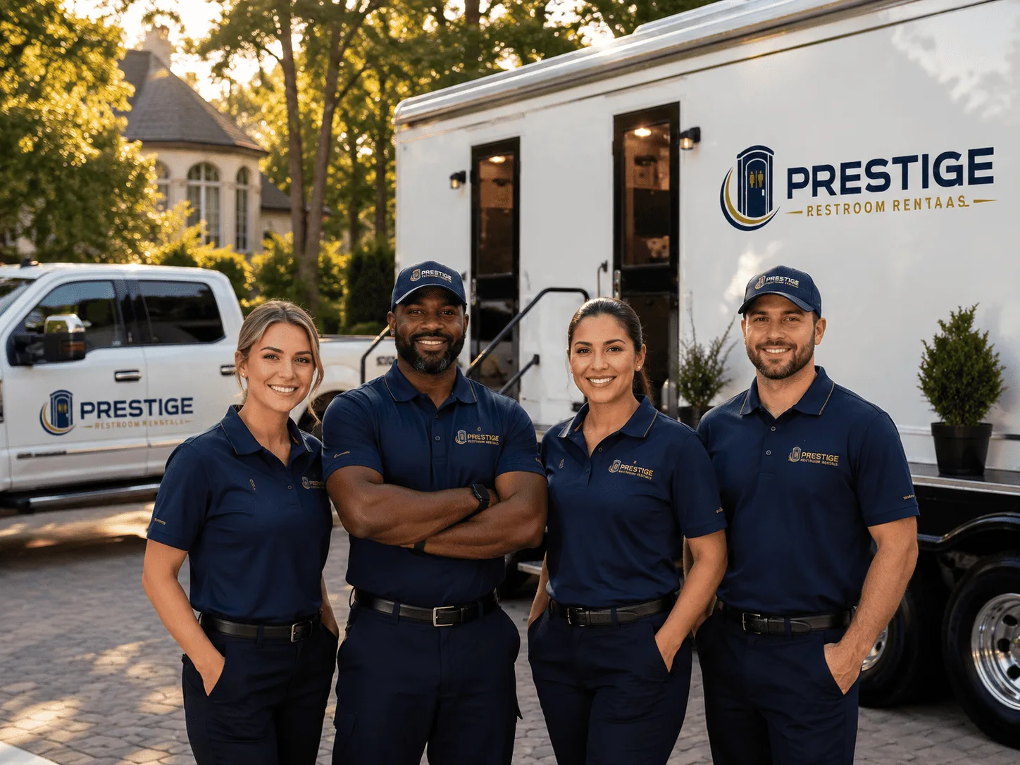 Trusted Luxury Portable Restrooms company in Mccomb, MS
